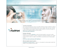 Tablet Screenshot of flashpoint.com