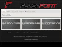 Tablet Screenshot of flashpoint.com.mt